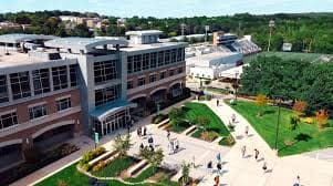 University campus building